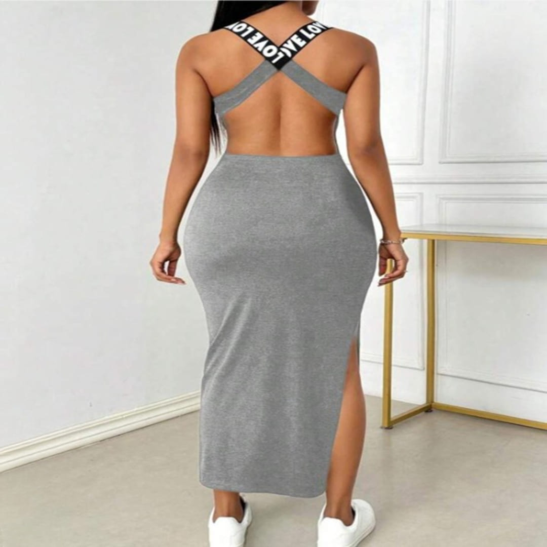 Vestido Deportivo Espalda Descubierta LOVE