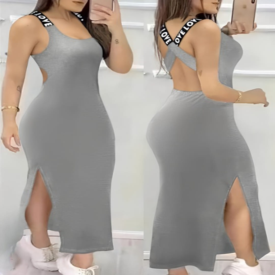 Vestido Deportivo Espalda Descubierta LOVE